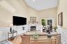 Living Room with Fireplace