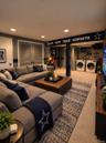 Staged Basement