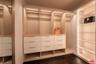 Primary fitted closet