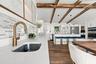 Built in wet bar in the kitchen