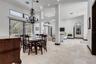 Living room/dining room combo just off the kitchen!