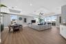 Large open floor plan.