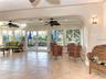 Bright clubhouse interior for gatherings and community
