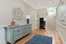 one of two entries to the home