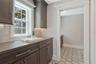 Downstairs laundry and mudroom