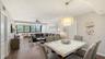 Dining and living room overlooking lake and Gulf