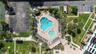 Aerial of pool and community area
