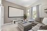 Alternate view of bedroom 1, set up for movie nights