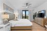 Master bedroom on the second floor