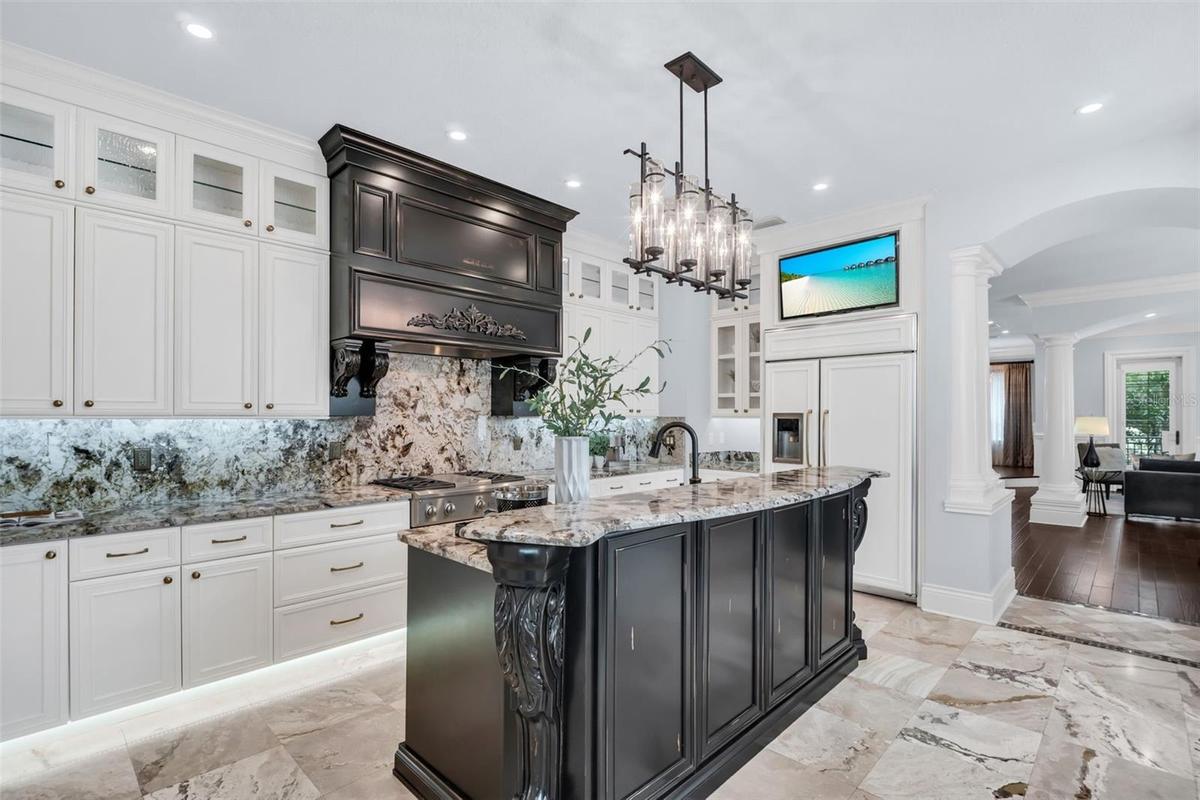 Main level kitchen
