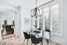 Breakfast dining area