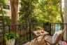 PRIVATE TERRACE WITH TREES FOR