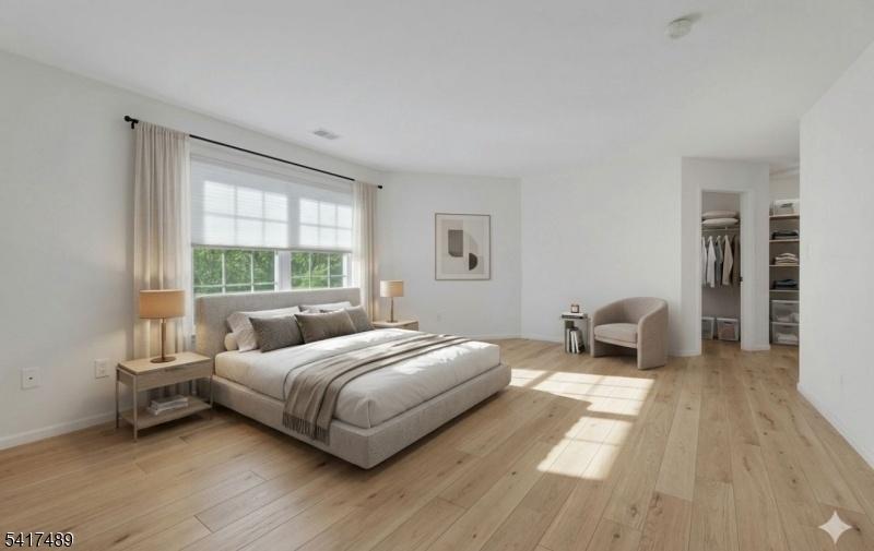 Primary Bedroom Virtually Stg