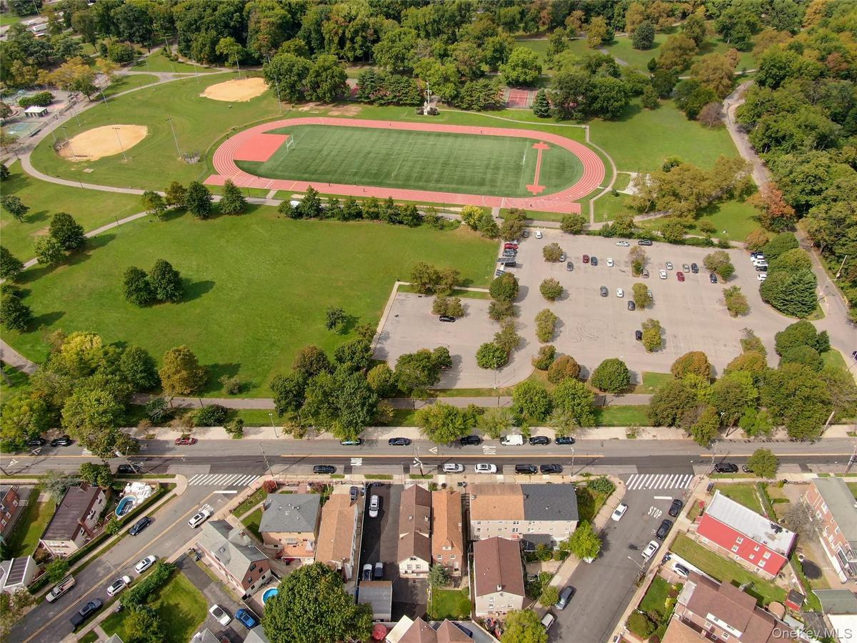 Across the street from 2700 acre Pelham Bay Park. Great for recreation and outdoor activities.