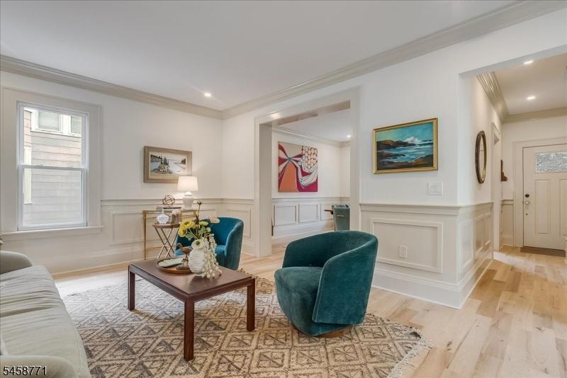 Dual access to living room