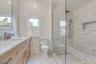 Stunning all marble bathroom
