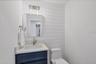 Powder Room in Hall