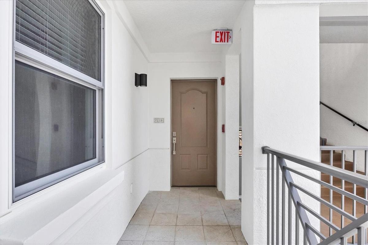 Door to Unit A-204