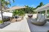 Sliders open to your outdoor living and dining room.