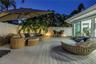 Outdoor living and dining options.