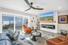 You are surrounded by the outdoors even as you snuggle up to the fireplace!