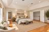 Virtual Staged Primary Bedroom