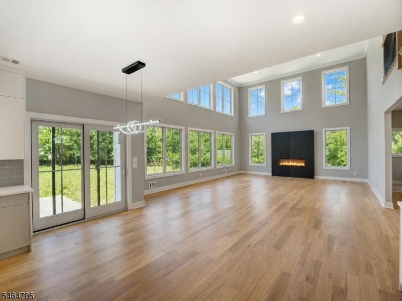 Kitchen flows to Great Room