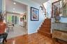 Foyer with View of Family Rm