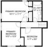 Bedrooms Floor Plan