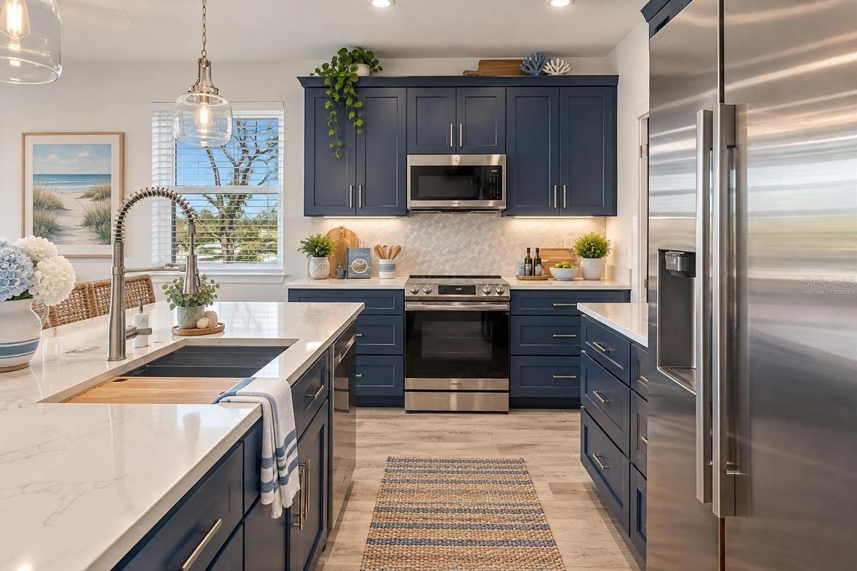 Virtually Staged Kitchen