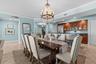 Open dining and kitchen area, perfect for relaxed coastal living