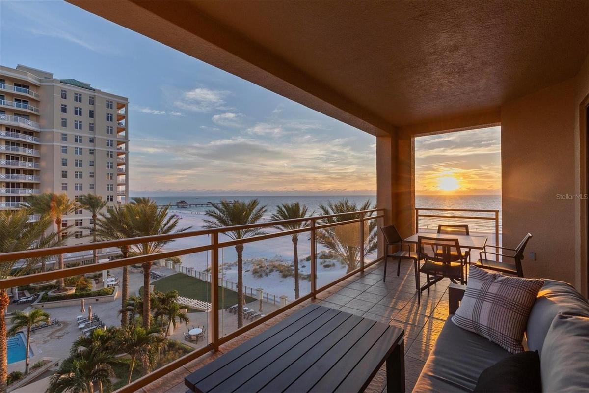 Enjoy stunning Gulf views from your private balcony.