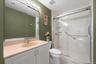 Upstairs Hall Bath | New Shower