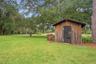 Previously built by CCC workers, this old cabin structure was moved here years ago.