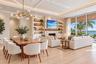 Dining area. Virtually staged.