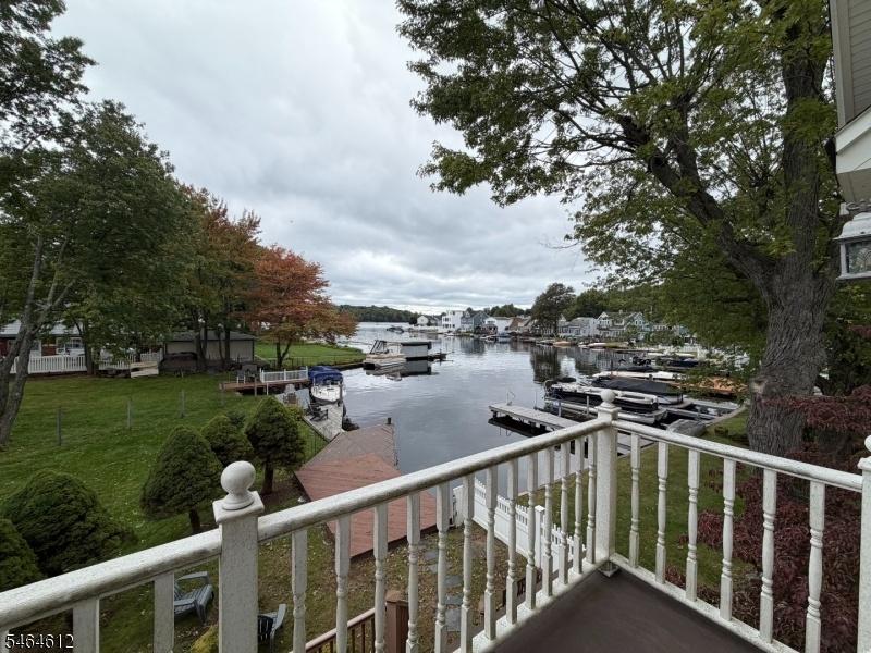 View from deck