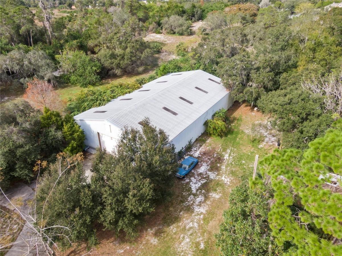 Outbuilding with power