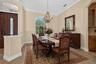 Virtually staged dining room option 2