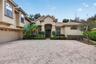 Brick paved driveway