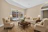 Virtually staged living room option 2