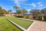 On-site bocce court adds another option for outdoor recreation.