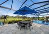 Extended Travertine Pool Deck