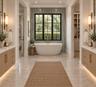 primary bathroom- tub render for inspiration