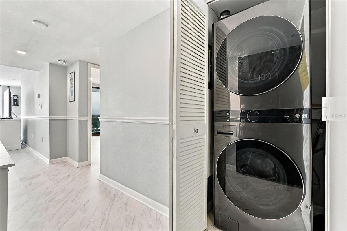Washer and Dryer in unit