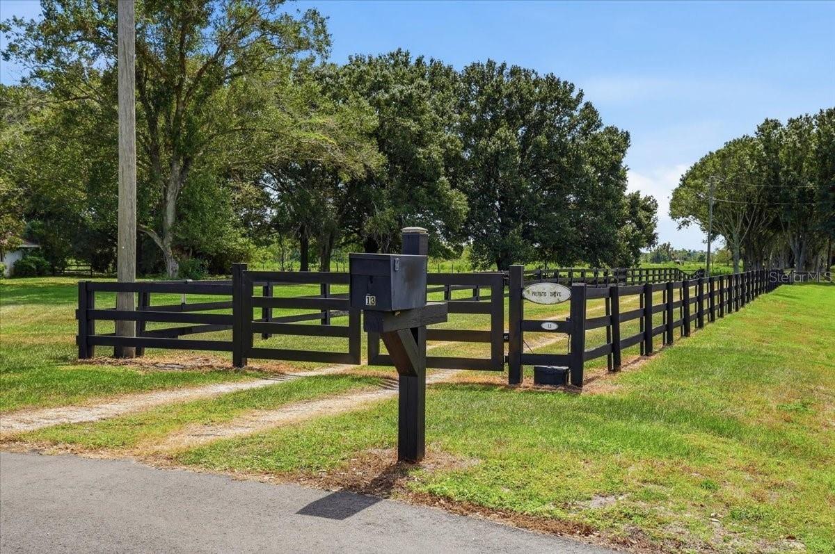 Gated Entrance