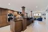 Chef's kitchen, breakfast bar, intercoastal view