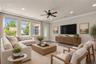 Virtually Staged Living Room