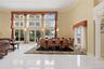 Expansive living and entertaining space