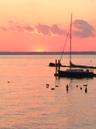 Sunset at beach
