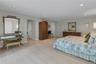 Primary Bedroom with two walk in closets and a linen closet.